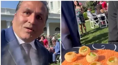 white house के पार्टियन में अब गोलगप्पा के एंट्री  विदेशी मेहमानन के खूबे आ रहल बा पसंद  menu में बा कतना भारतीय व्यंजन