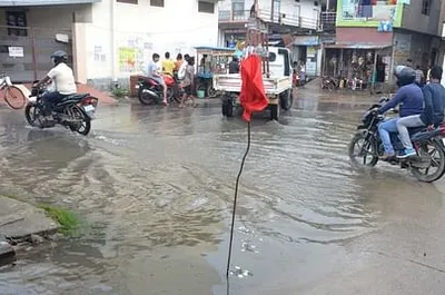 gorakhpur news  अब बरसात में नाहीं होई सिविल लाइंस इलाक़ा में जल भराव के दिक्कत