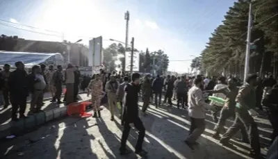 ईरान के करमान शहर में भीषण ब्लास्ट  103 लोगन के मउत  धमाका के जद में अइले 170 लोग हताहत
