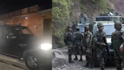 कश्मीर में तीसरका आतंकी हमला  डोडा में आतंकी पुलिस चौकी पs कइले गोलीबारी  चल रहल बा मुठभेड़