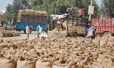 bharat rice  खुदरा बाजार में ₹29 किलो चाउर बेची सरकार  कारोबारियन के पोर्टल पs स्टॉक अपडेट करे के कहलस