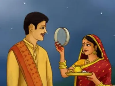 karwa chauth moon time  एs बेर एतना बजे निकली चांद  जानीं अपनी शहर में चांद निकलले के समय 