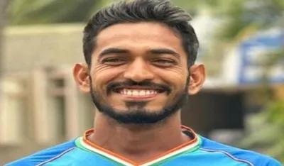 खुशखबर  गोरखपुर के आदित्य सिंह जूनियर विश्वकप हॉकी टीम में चयनित 16 साल बाद मिलल अंतरराष्ट्रीय हॉकी खिलाड़ी