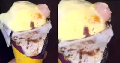 mumbai ice cream case  मुंबई में आइसक्रीम के अंदर से निकलल इंसान के कटल उंगरी  महिला ऑनलाइन कइले रहली आर्डर  केस दर्ज