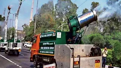 गोरखपुर में वायु प्रदूषण पs लागी रोक  नगर निगम किनलस अइसन हथ‍ियार  पेड़न के मिली संजीवनी