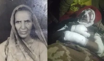 यूपी  मिर्जापुर में महिला के कुकुर नोच नोच के मार देलस  बचावे आइल पति के भी कटलस  गाँव के लोग अइसे लिहले लो बदला
