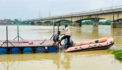 मानसून  बरखा के बाद नेपाल छोड़लस पानी  गोरखपुर बस्ती मंडल में बाढ़ के खतरा बढ़ल  आपदा विभाग  अलर्ट 