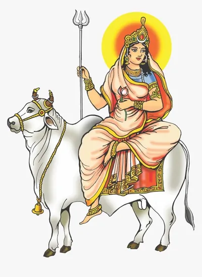 maa shailputri  नवरात्रि के पहिला दिन माई शैलपुत्री के आराधना