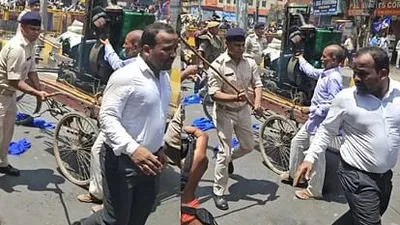 bharat bandh   बिहार पुलिस के लाठी पटना में आईएएस के चार्ज  पहचान होखते हंगामा मच गइल   पूरा बात जान लीं