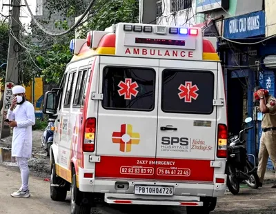 mumbai woman died  एंबुलेंस में वेंटिलेटर पs रहली महिला  अचानक गाड़ी में भइल ब्लास्ट